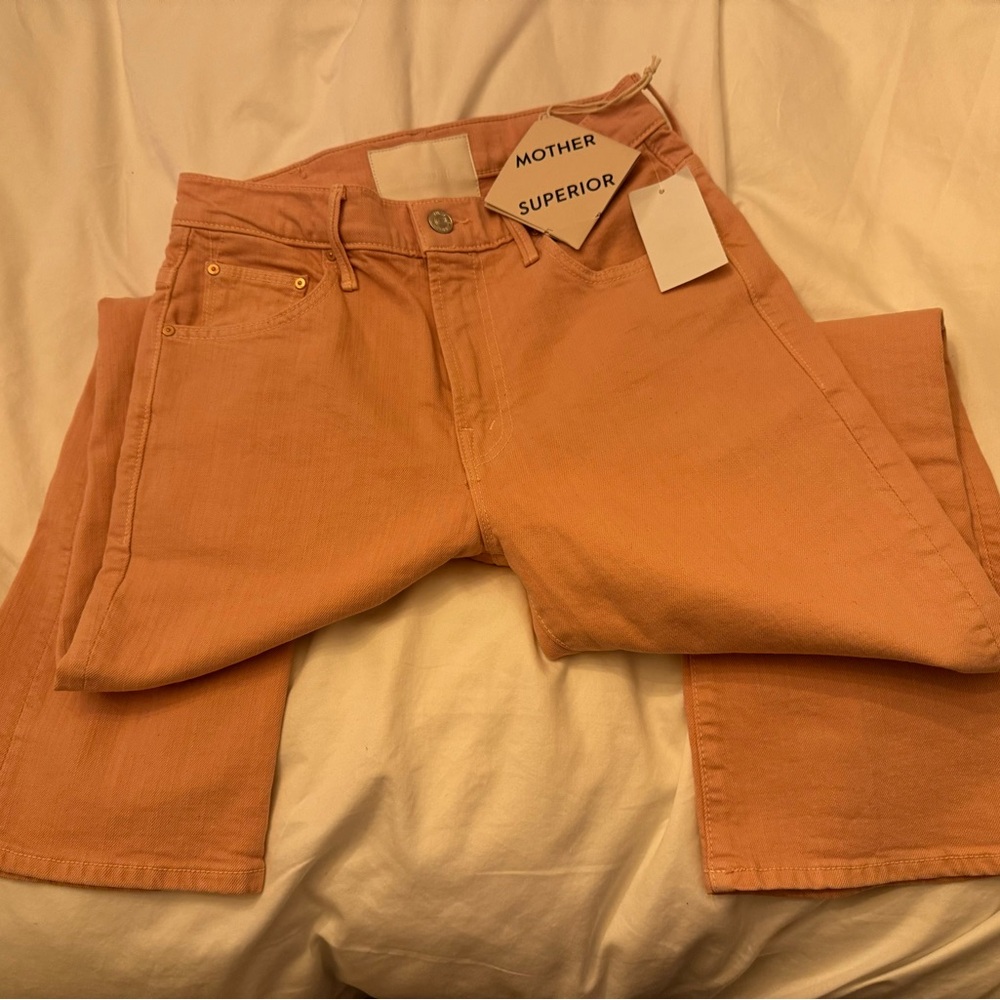 MOTHER Superior Pink Jeans. Size 27. Retails @ $218. YOURS for $155!! New w/tags